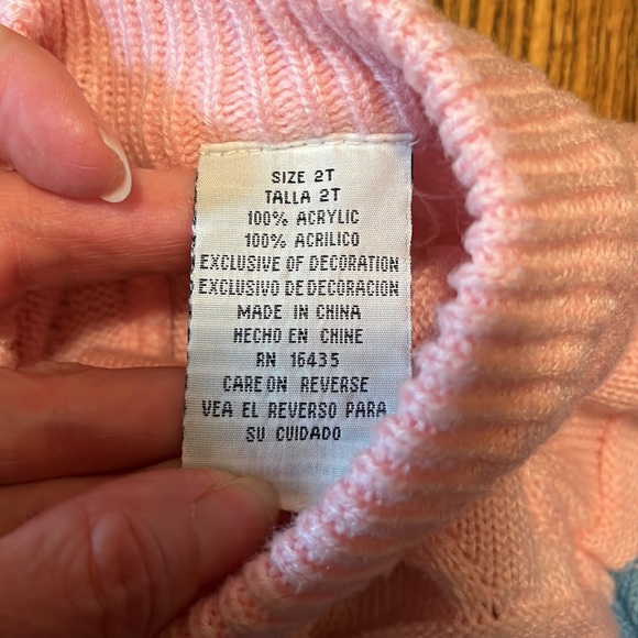 EUC handmade toddler poncho - Picture 3 of 11